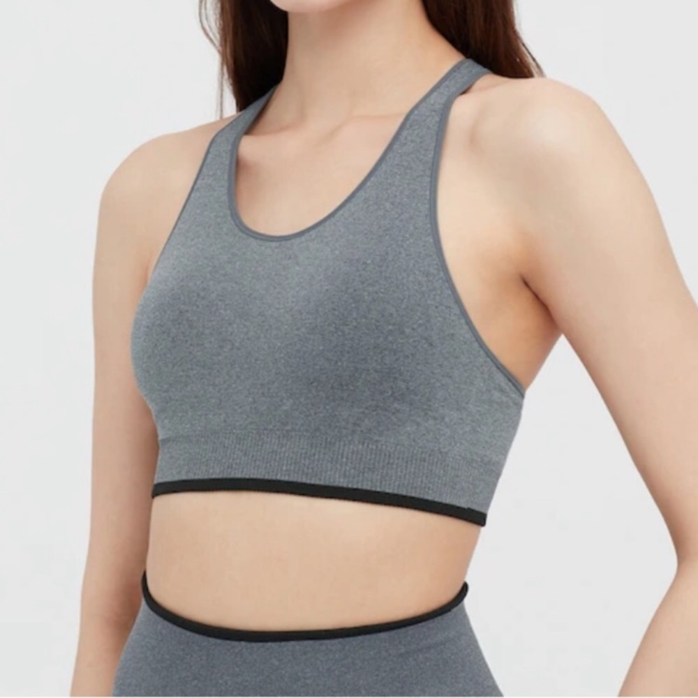 Uniqlo seamless active sport bra women’s